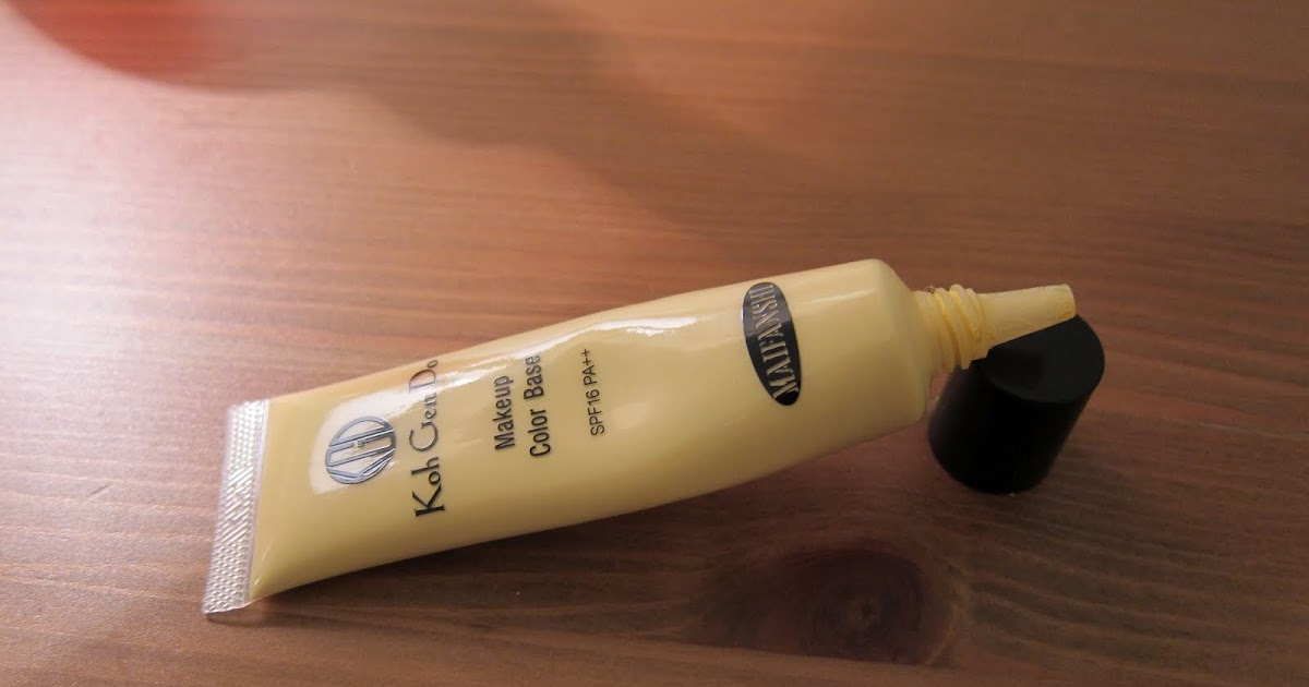 Beauty Professor Koh Gen Do Maifanshi Makeup Color Base in Yellow