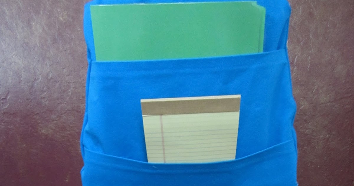 The Lower Elementary Cottage Classroom Chair Pocket Pattern