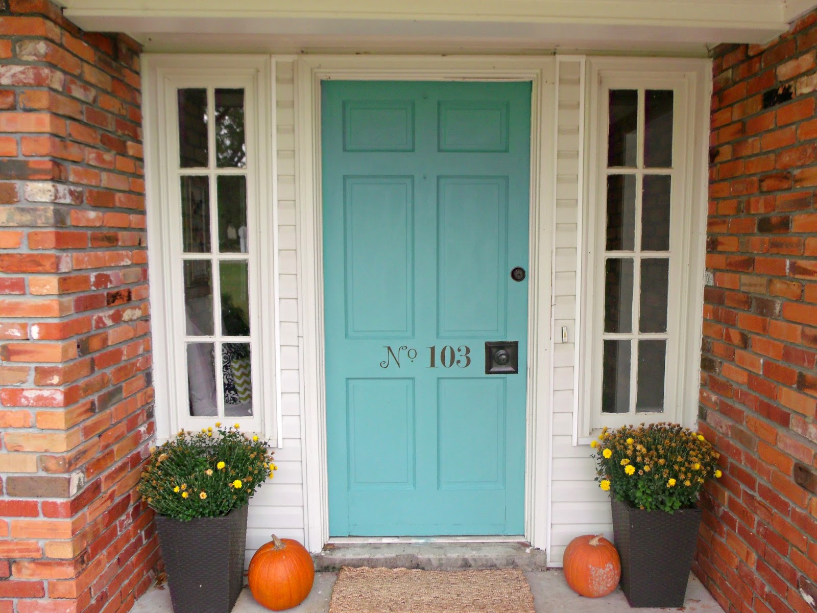 Cultivate Create Painted Front Door