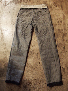 engineered garments usn pant fwk by engineered garments fatigue pant in indigo 11.5oz denim