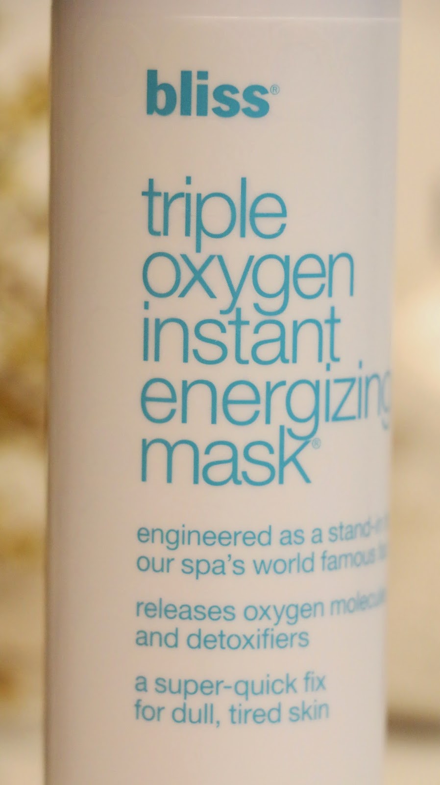 bliss - bliss Triple Oxygen İnstant Energizing Mask -  yüz maskesi - cilt bakımı - makyaj blogları - kozmetik blogları -  cilt temizliği 