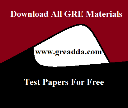 Gre Preparation Material Free Download