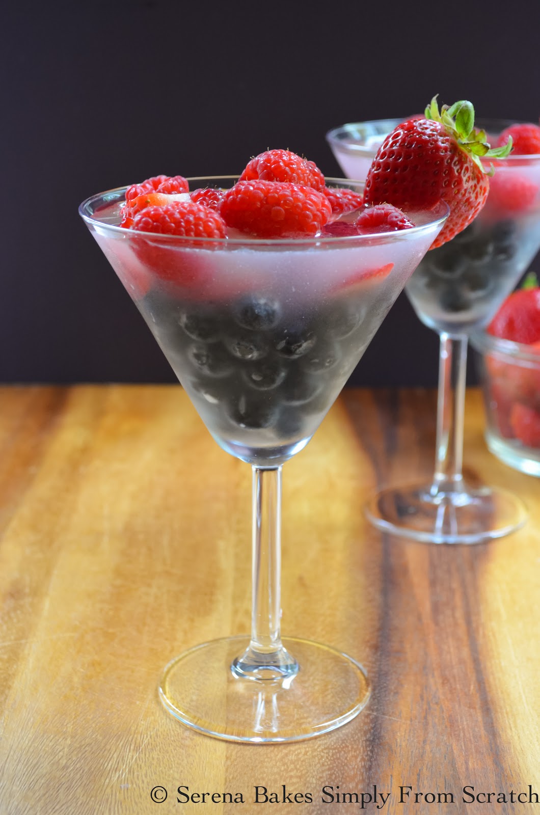Patriotic Cocktail #SundaySupper | Serena Bakes Simply From Scratch