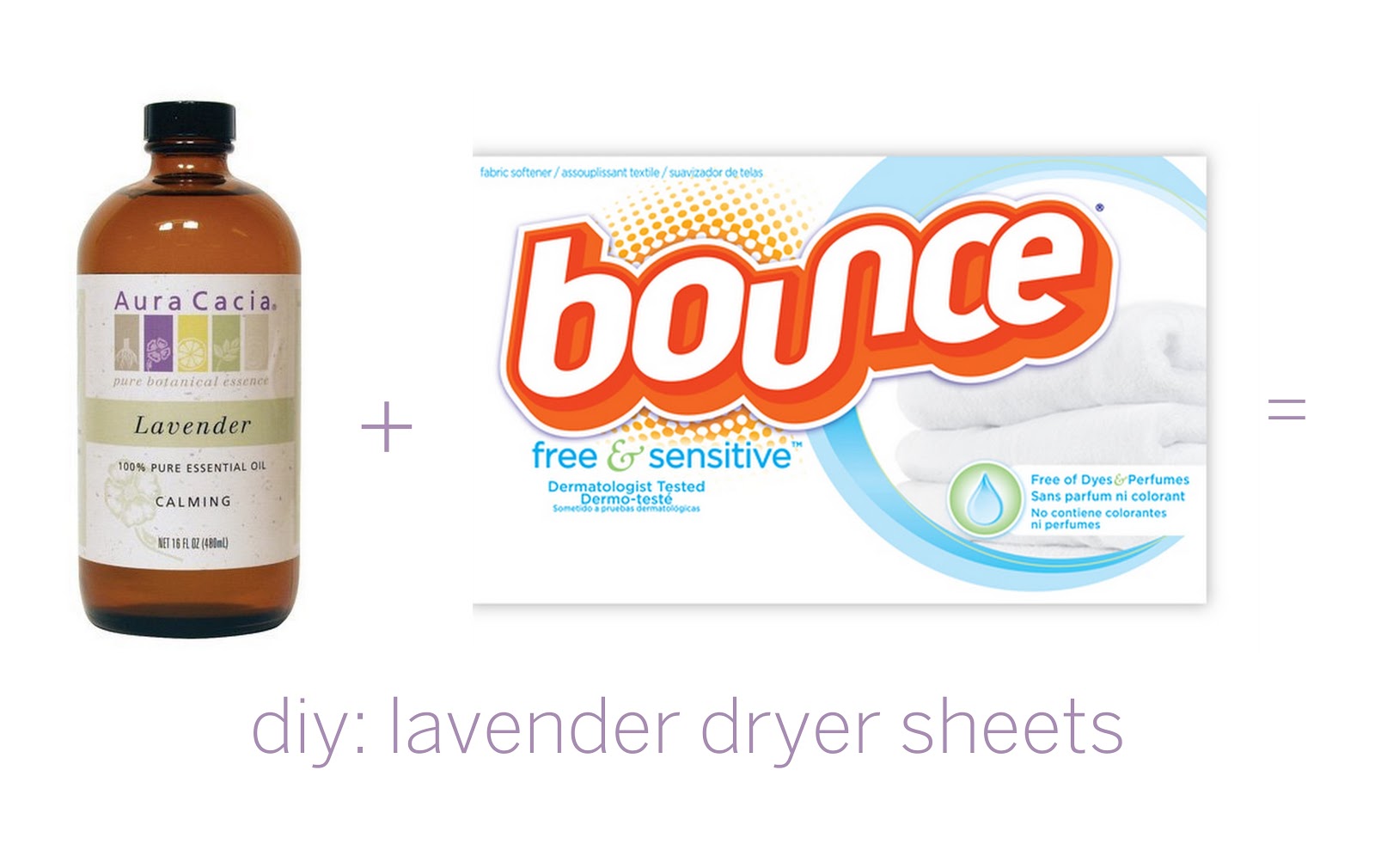deliciously organized + DIY LAVENDER DRYER SHEETS