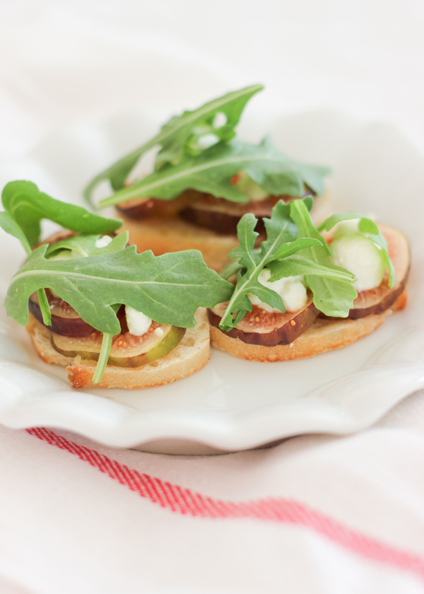 fig and truffle oil appetizer. A Fabulous Fete Bloglovin’