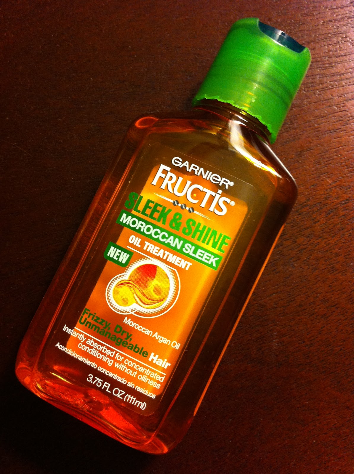 Leslie Loves Makeup Garnier Moroccan Sleek Oil Treatment Review *new