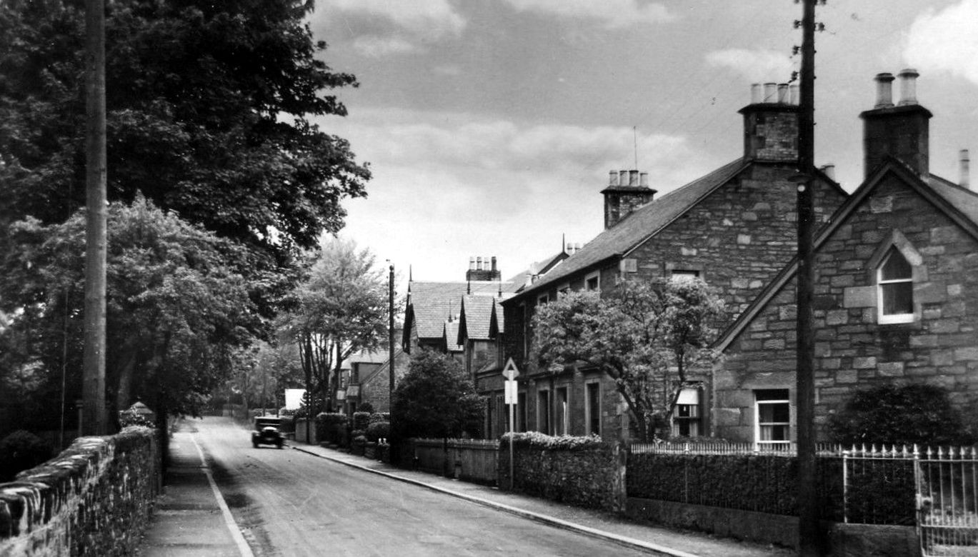 Tour Scotland Photographs Old Photograph Blairgowrie Road Coupar Angus