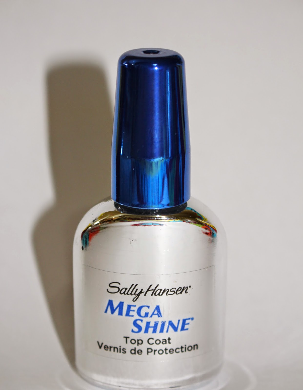 Salto Alto e Moletom Resenha Mega Shine Top Coat Sally Hansen