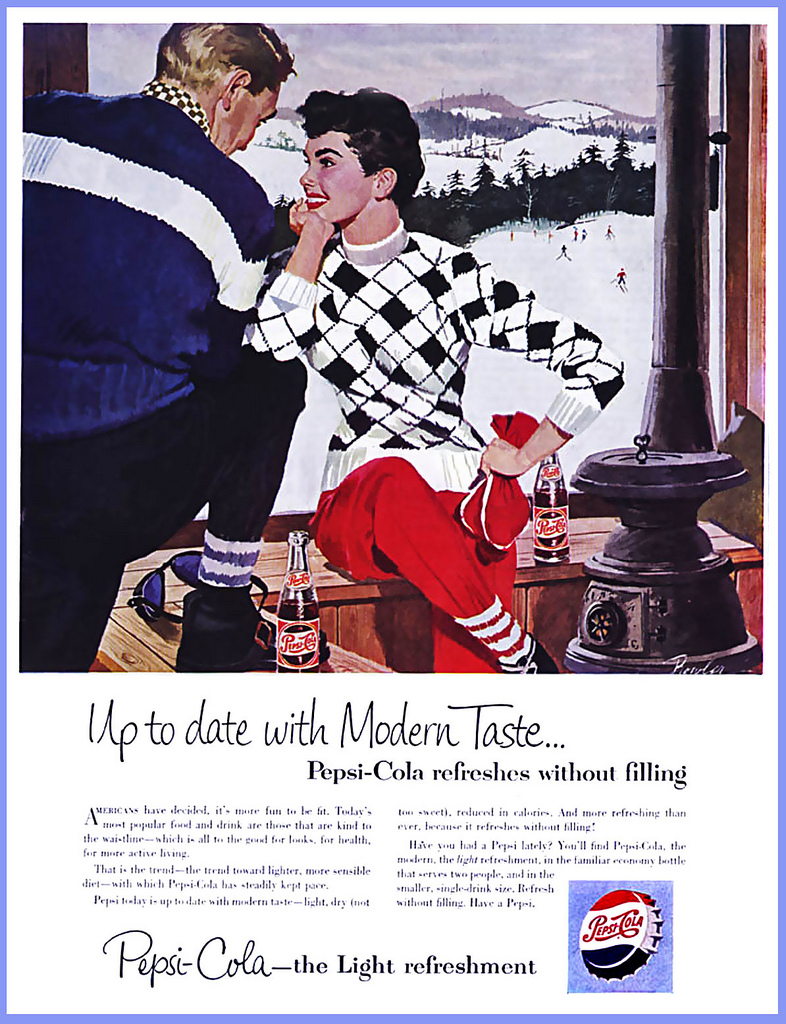 Pepsi Advertising Campaigns of the 1950's vintage everyday