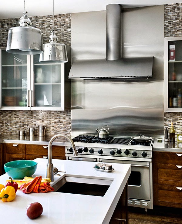 Conseils déco et relooking: embellir votre cuisine avec des ... Inox désign Dosseret