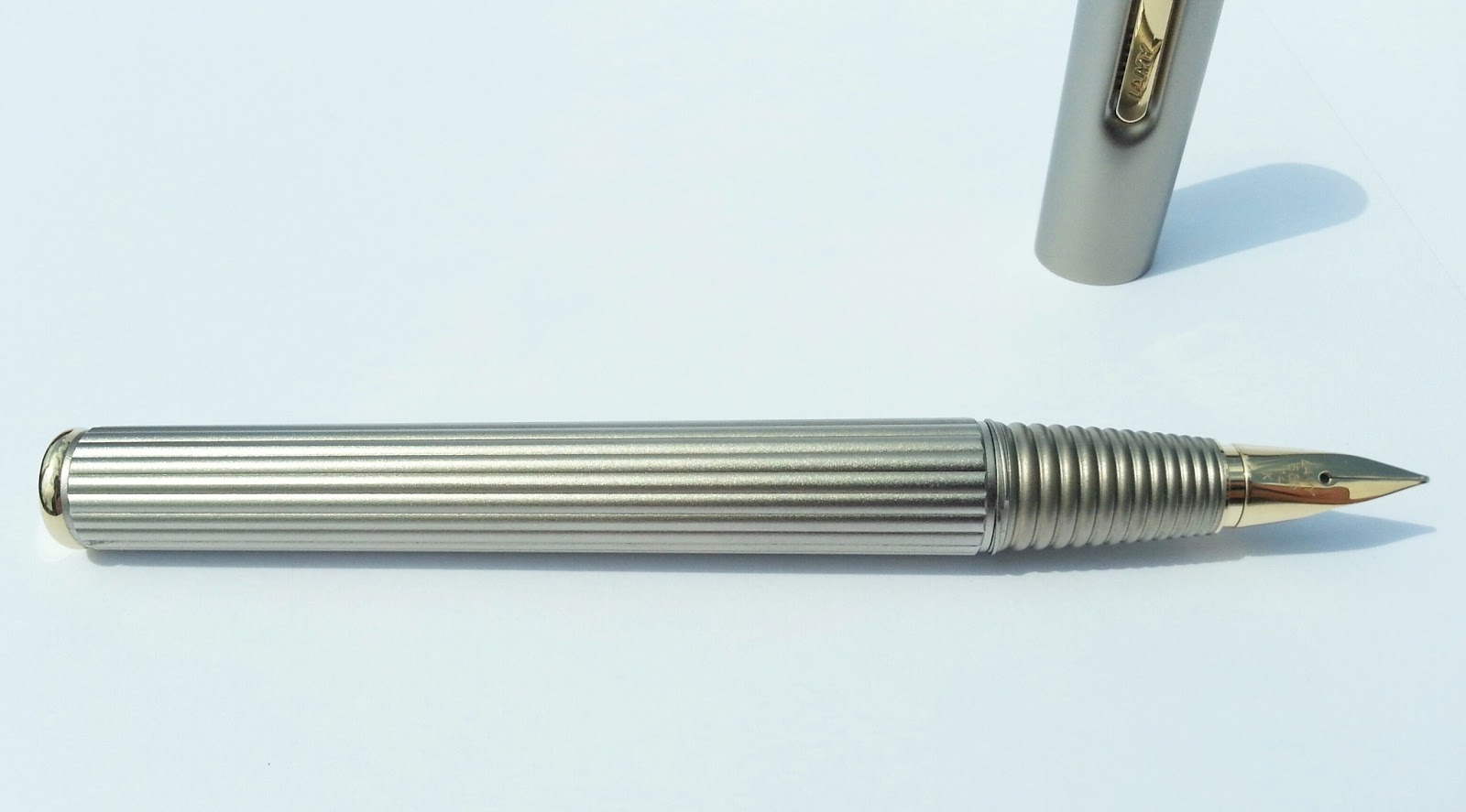 Lamy persona 'Titanium' fountain pen The Pencilcase Blog Fountain