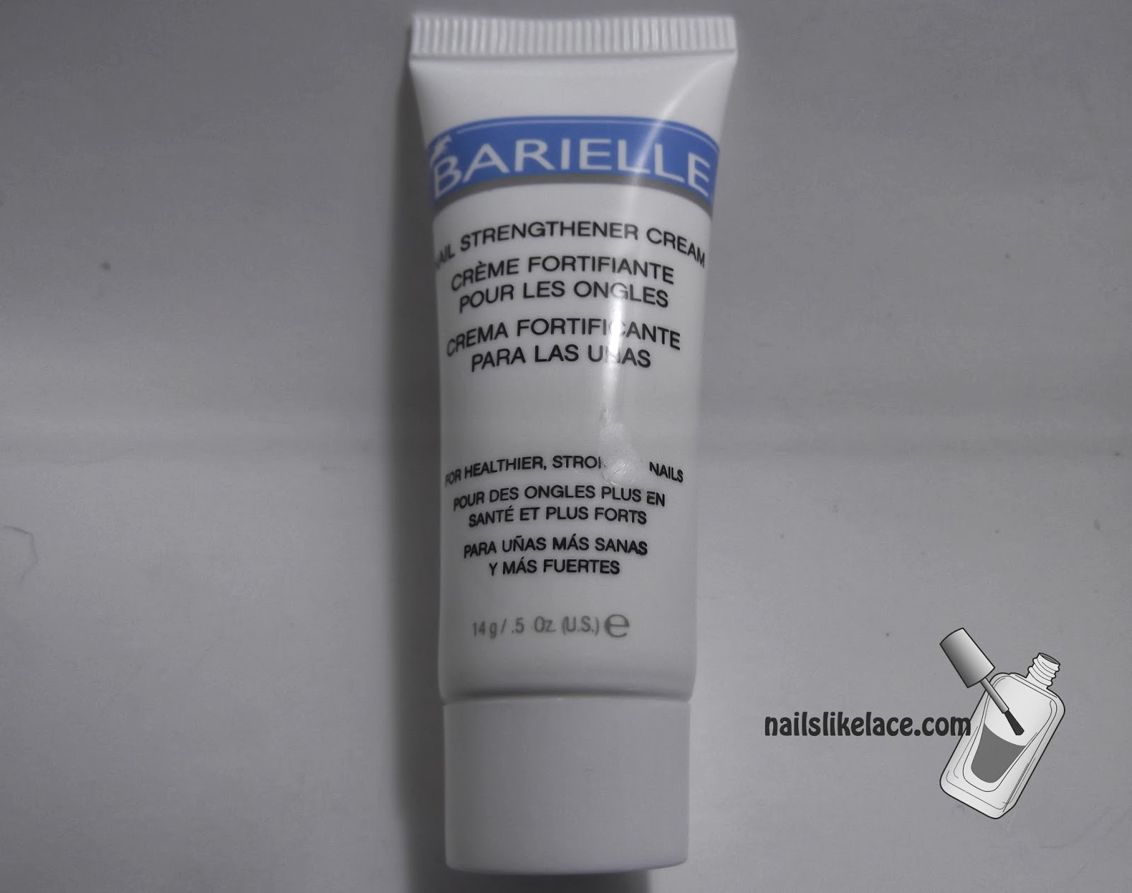 NailsLikeLace Barielle Review Nail Strengthener Cream