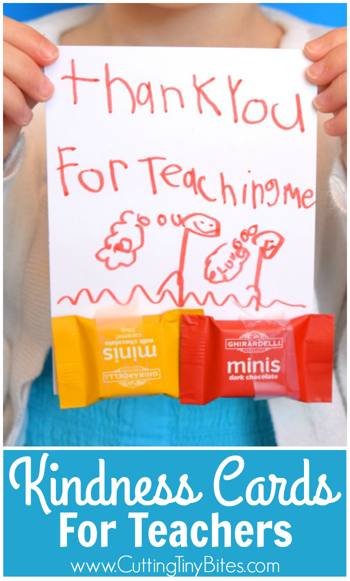 Kindness Cards For Teachers What Can We Do With Paper And Glue