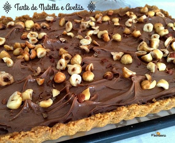 Tarte Nutella Queijo Creme Avelãs