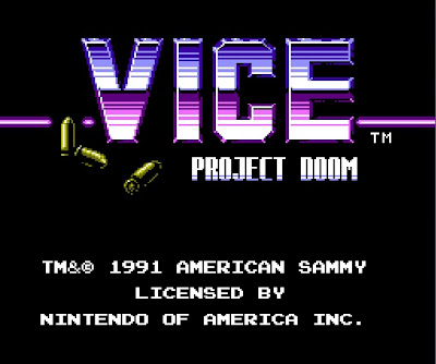 Vice Project Doom title screen