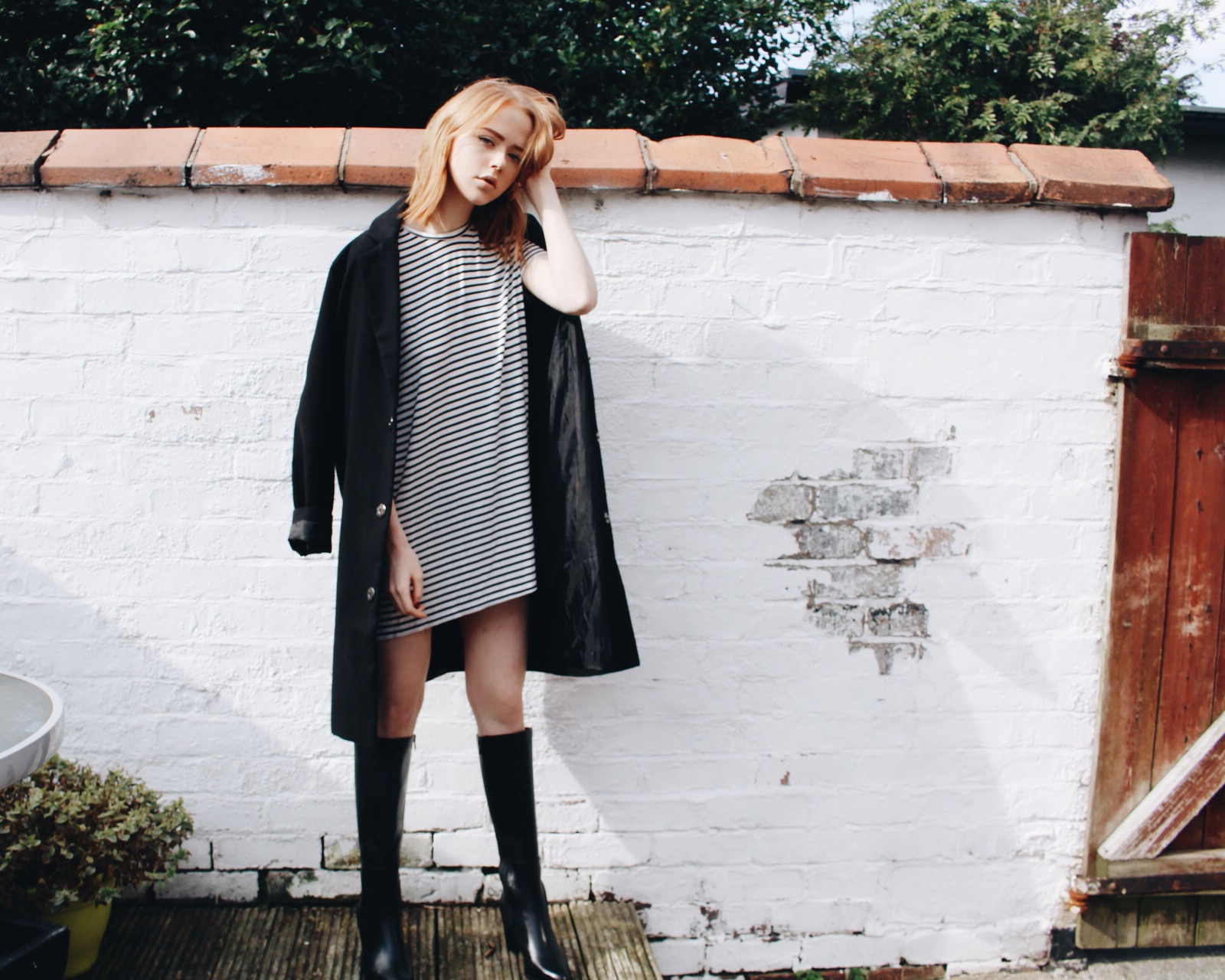 clarks knee length boots