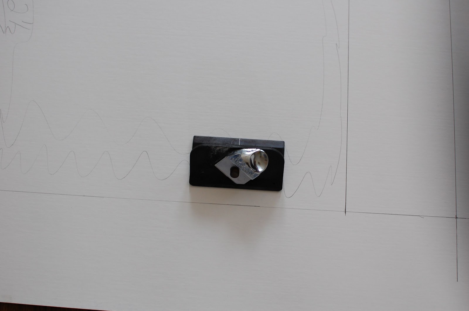 The Vintage South DIY Frame Mat cutting