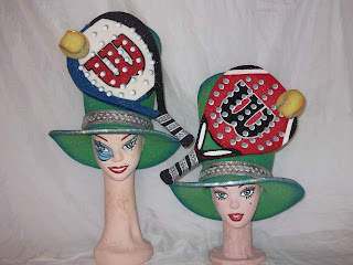 Sombrero o Gorro de goma espuma Galera con paleta de paddle