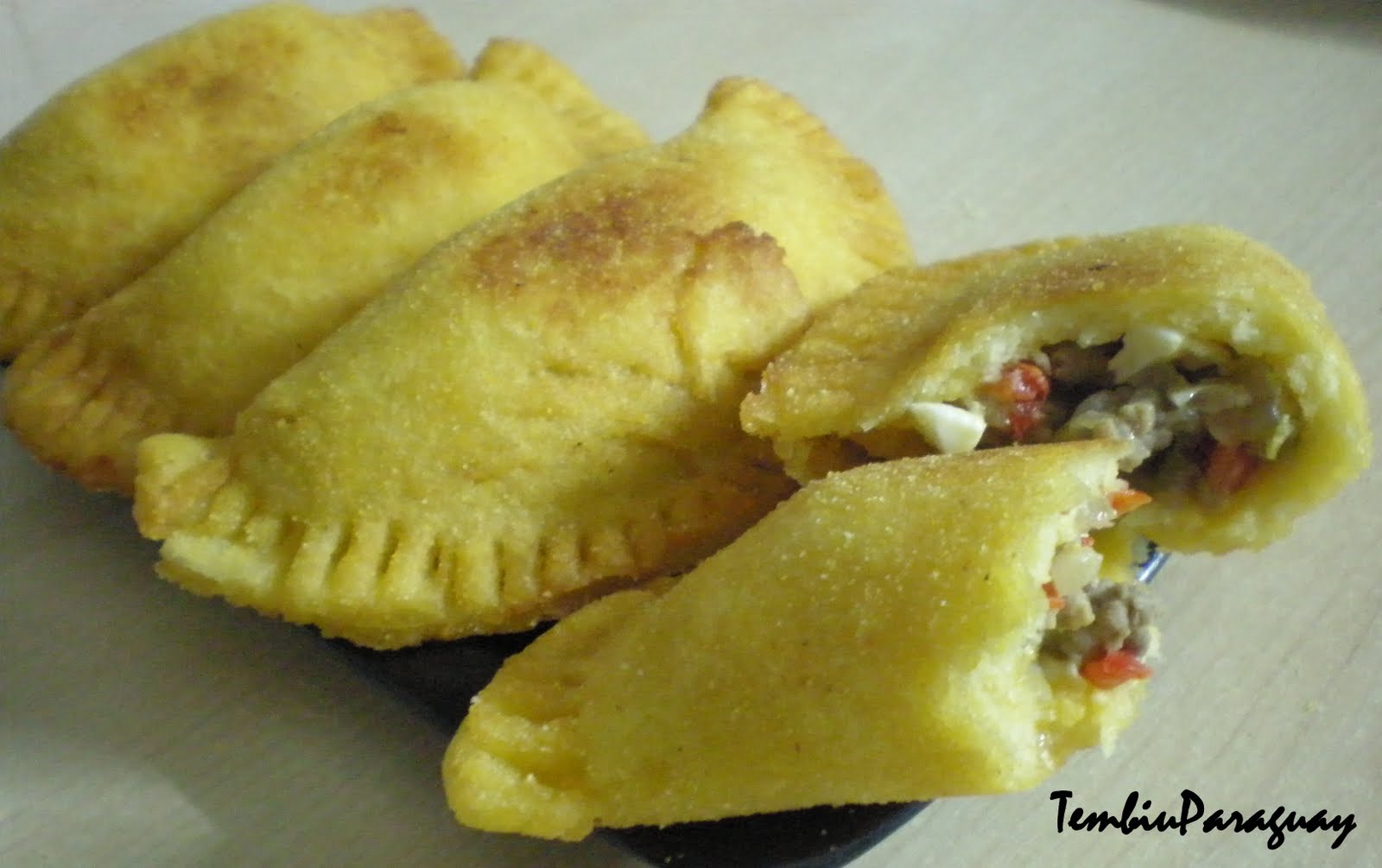 Pastel Mandi'o Tembi'u Paraguay