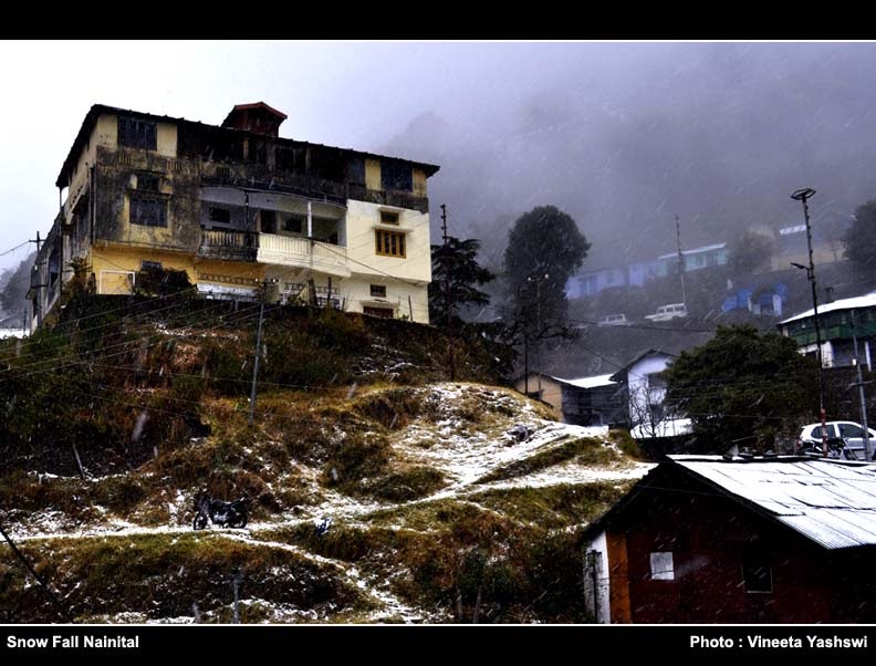 Snow Fall Nainital - 9,th January 2012