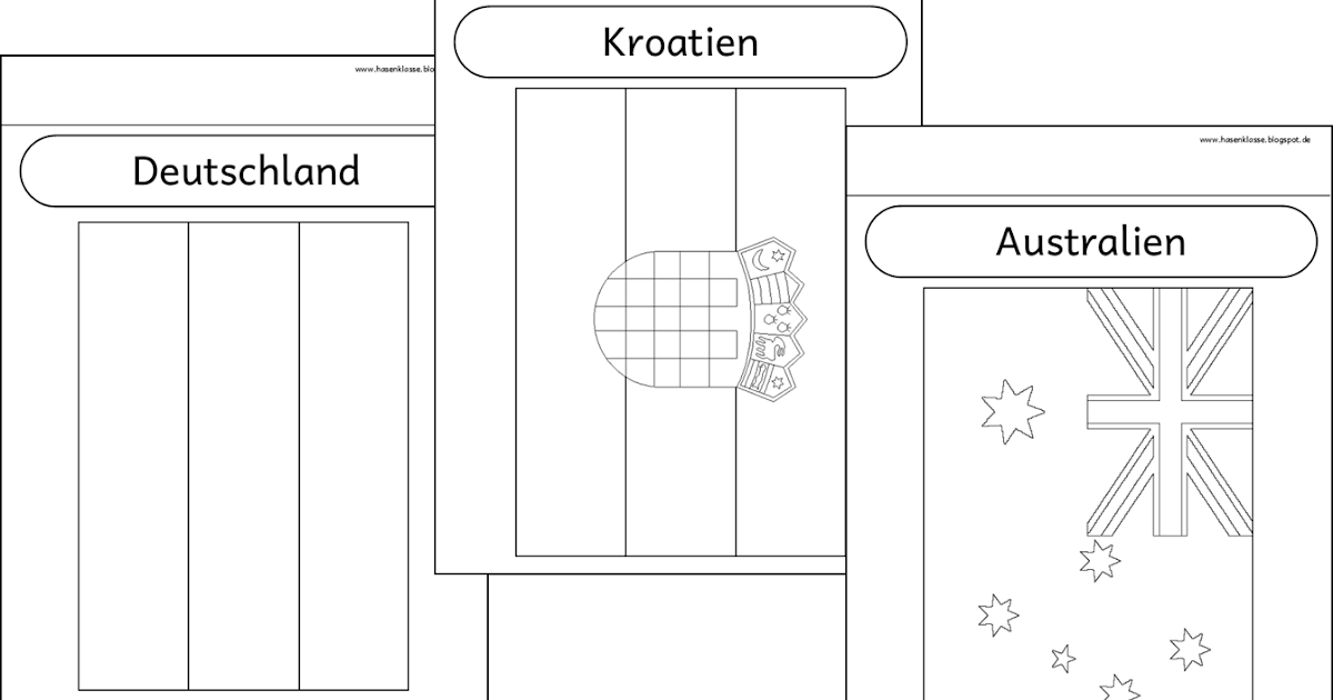 Flaggen Zum Ausmalen Kostenlos