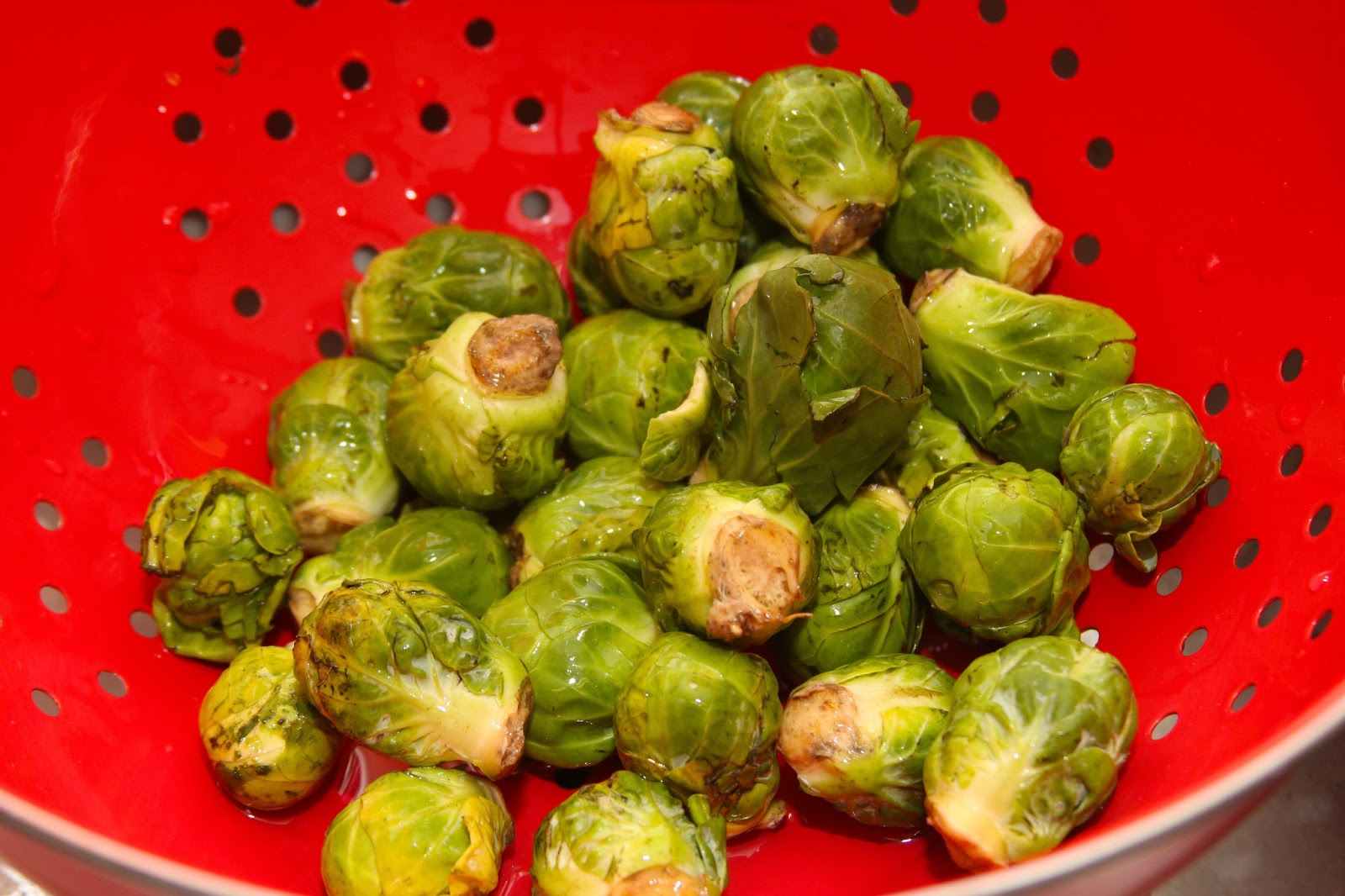 For the Love of Food Italian Roasted Brussel Sprouts with Lemon and