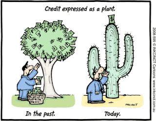 Cartoon: If credit were a plant