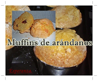 Muffins De Arándanos
