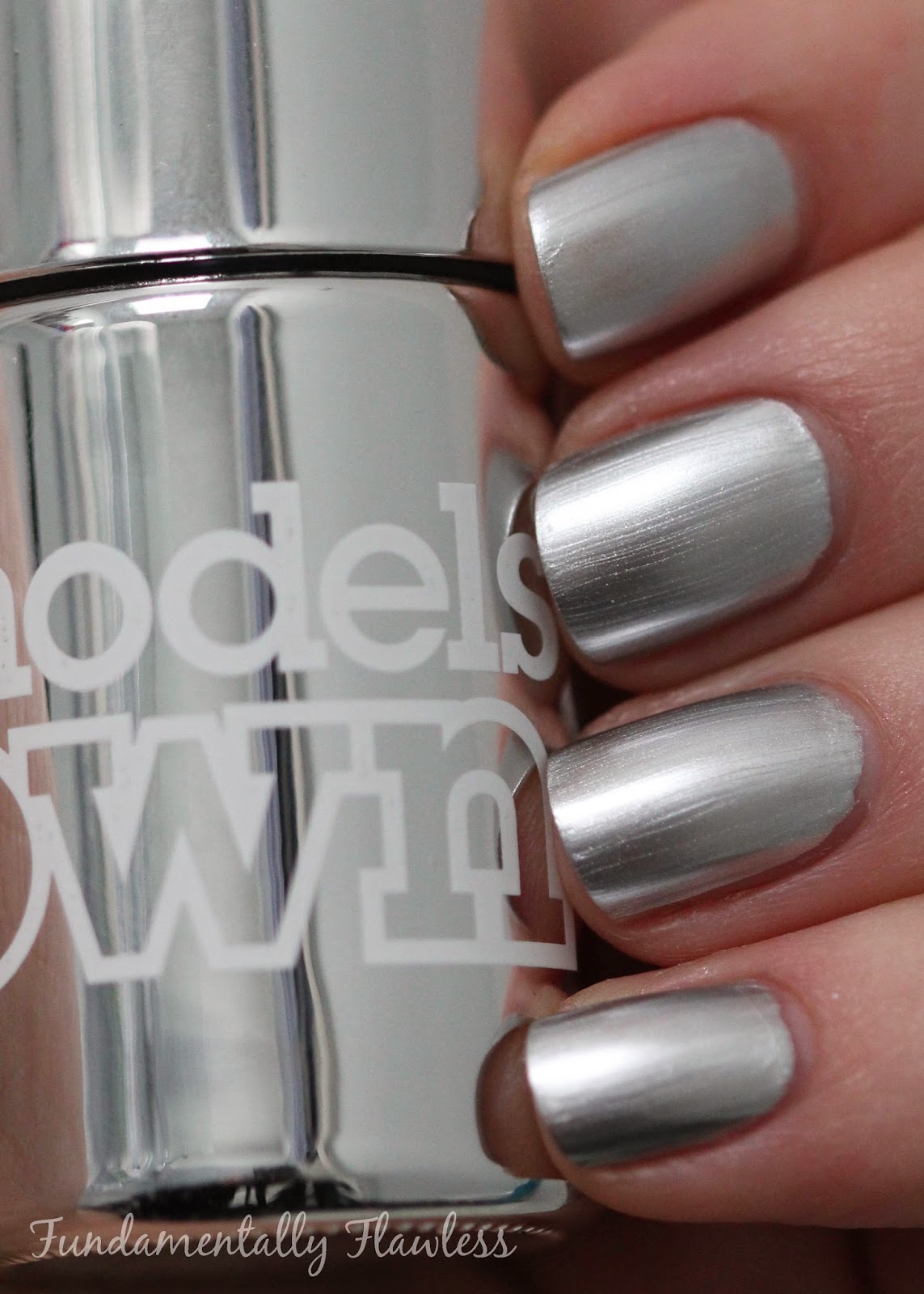 Models Own Colour Chrome Collection Silver Swatch