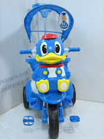 3 GoldBaby F7-1 Bebek Baby Tricycle in Blue
