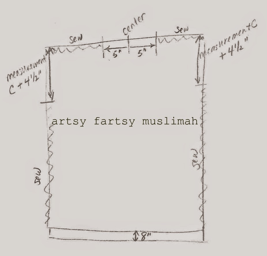 Artsy Fartsy Muslimah Diy How To Sew A French Jilbab