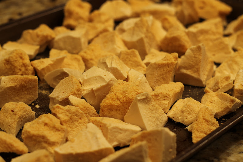 Step by Step Gourmet Sponge Candy