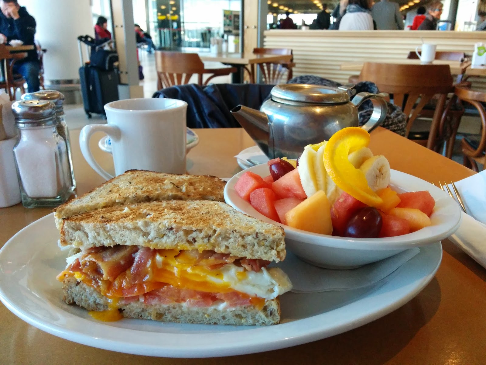 You Say Sandwich, We Say Yeah! Breakfast sandwich, Stella's, Winnipeg