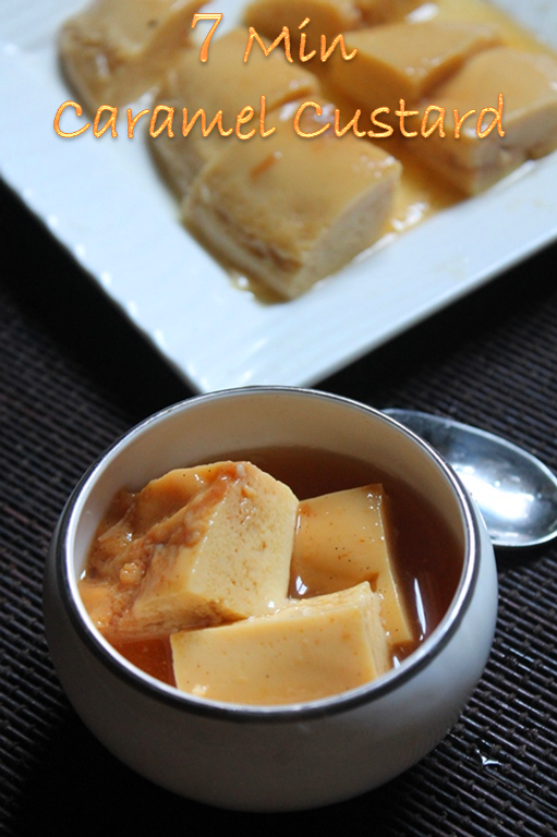 Microwave Caramel Custard Recipe Egg Custard Pudding Recipe Yummy Tummy