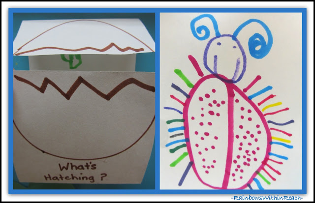 Spring Foldable in Preschool: What's Hatching via RainbowsWithinReach photo of: Spring Foldable in Preschool: What's Hatching via RainbowsWithinReach