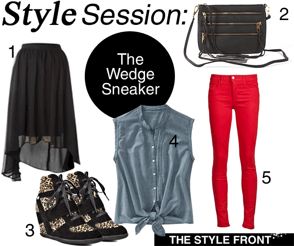 HowtoWearWedgeSneakers.gif (600×503) How to wear wedge sneakers