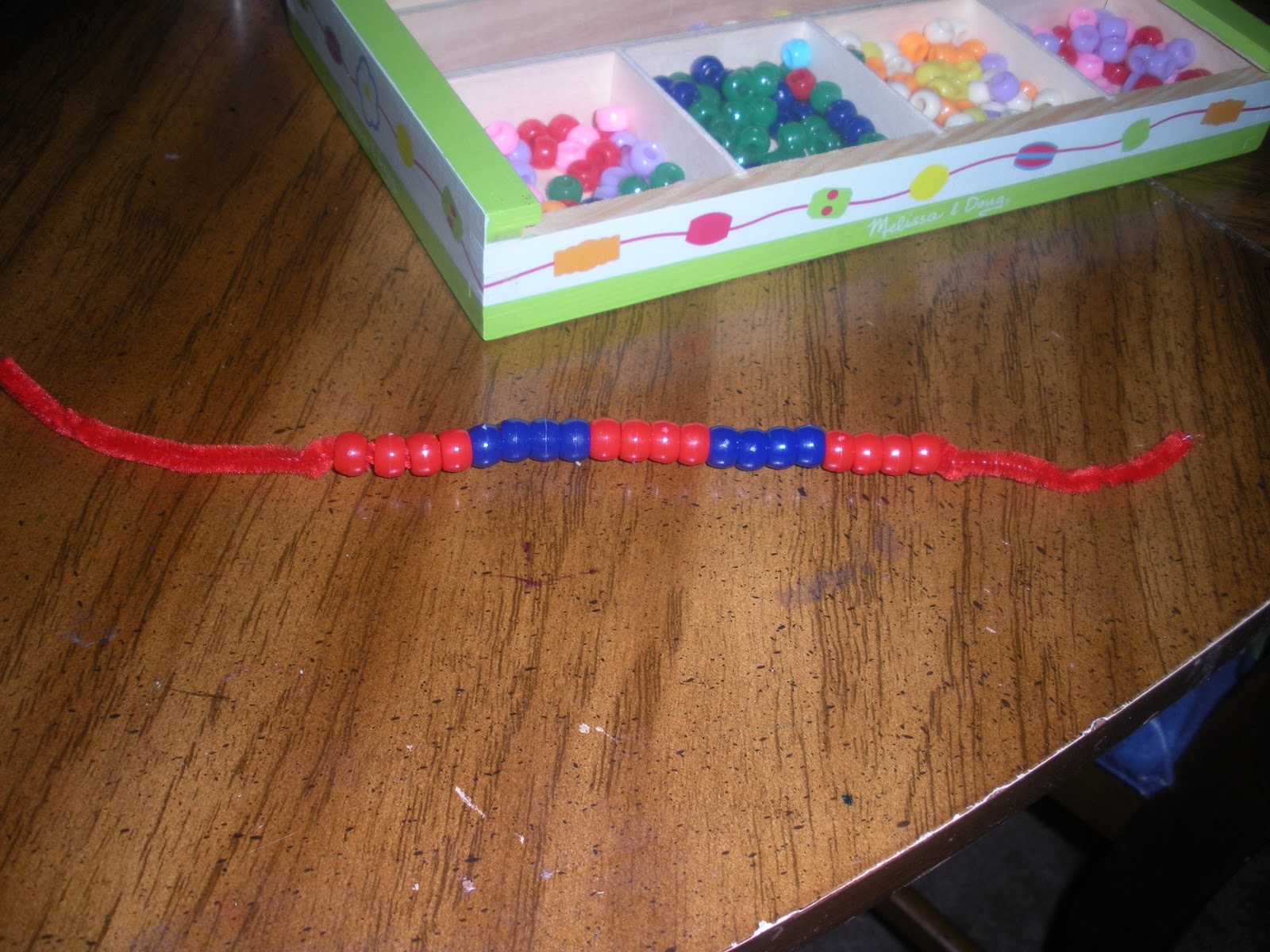 MissKristi'sCraft,Teaching&DollBlog Quick and Simple Necklace Craft