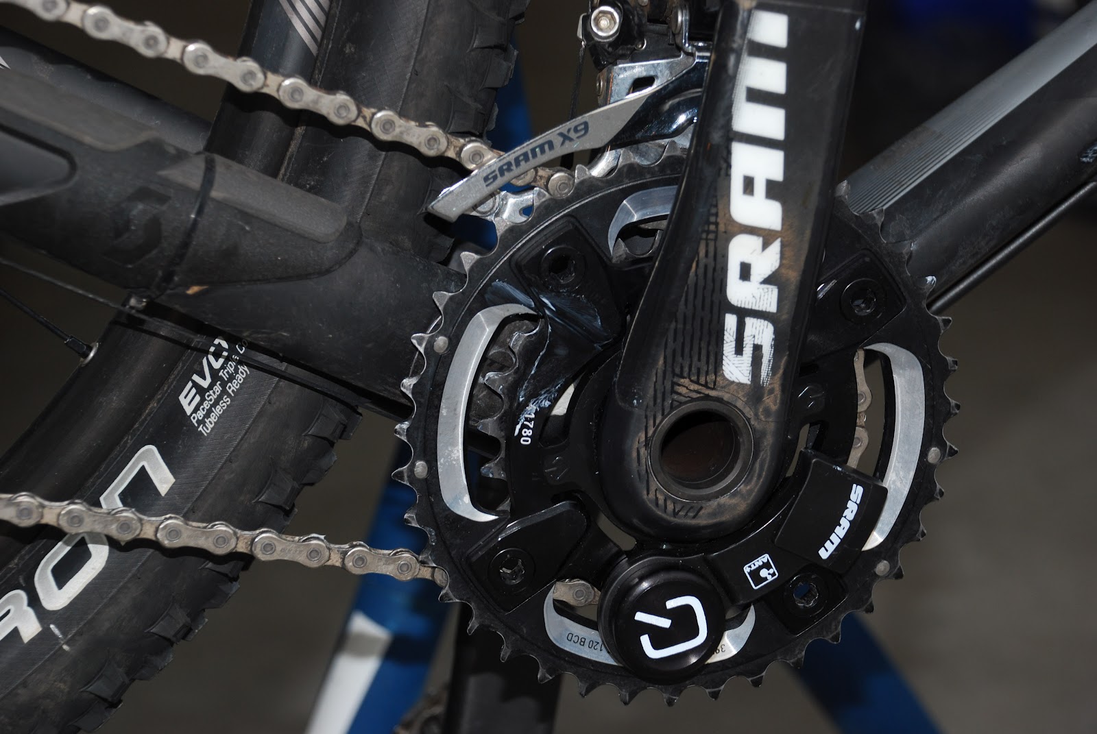 Tony's Cycling Blog SRAM S2275 MTB Quarq Power Meter Review
