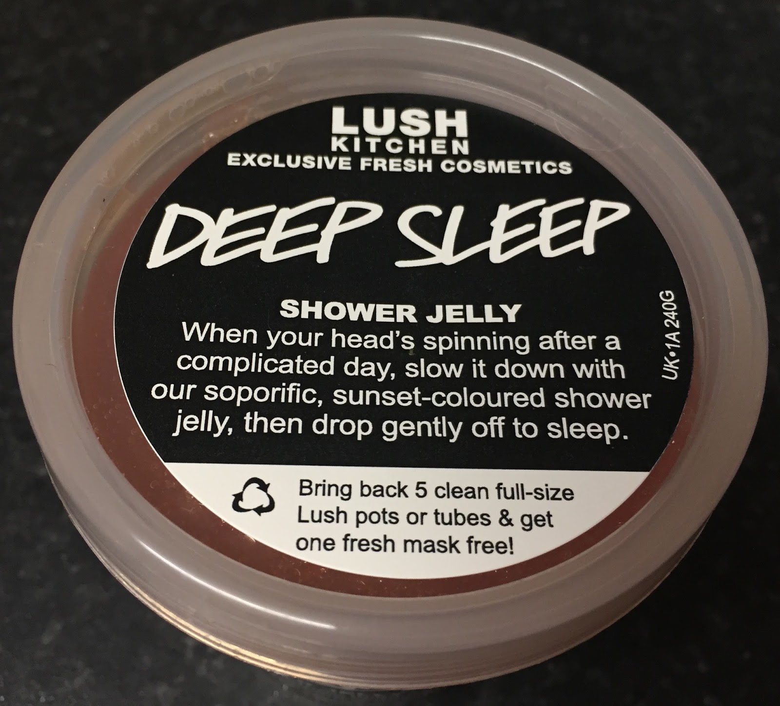 All Things Lush UK Deep Sleep Shower Jelly