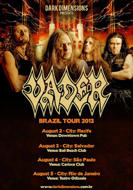 Vader Brazil tour 2013