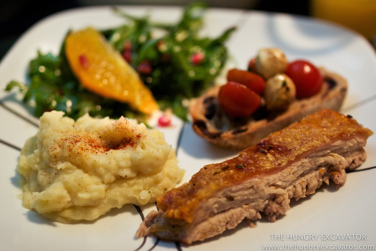 The Hungry Excavator Easy Roast Pork in Milk with Crackling Recipe!