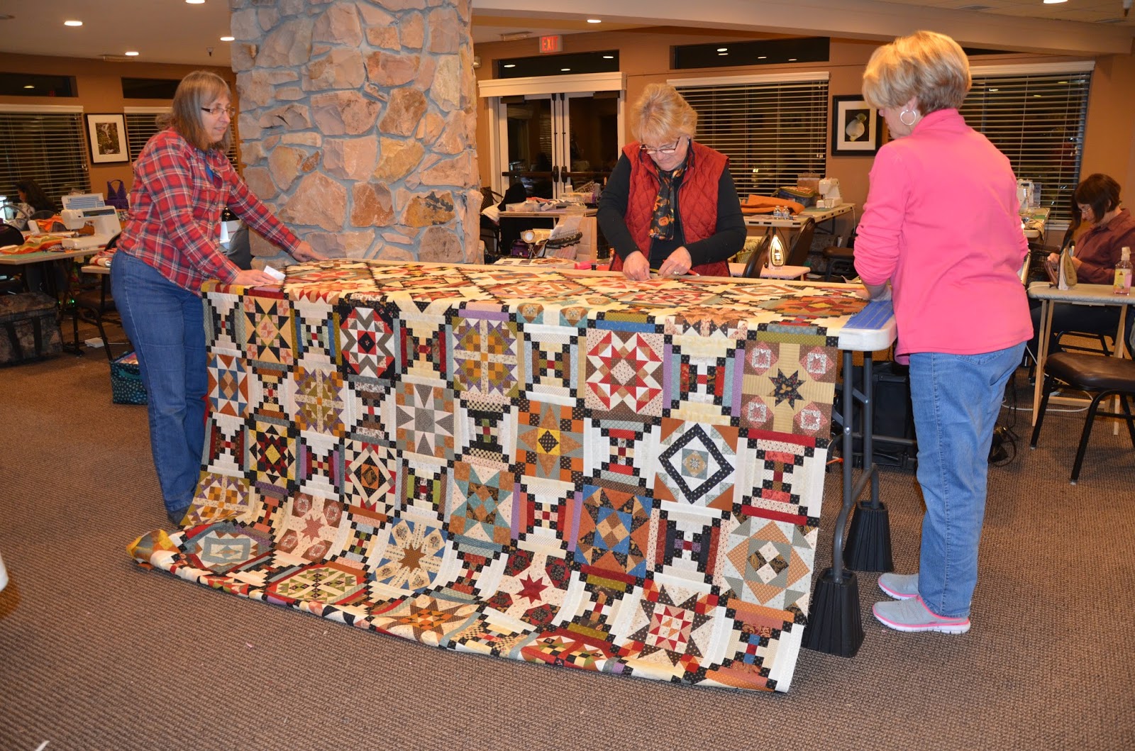 Sew'n Wild Oaks Quilting Blog Sew'n Wild Oaks Retreat Day Three