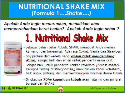 NUTRITIONAL SHAKE MIX