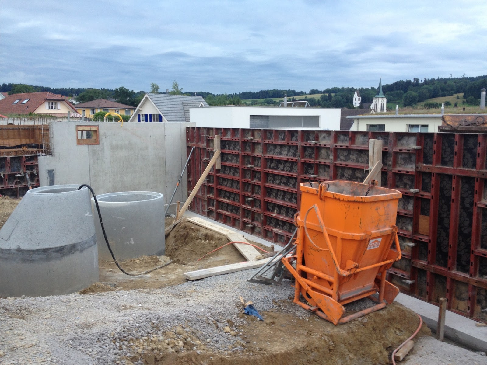 Unser Haus: Fundament und Keller