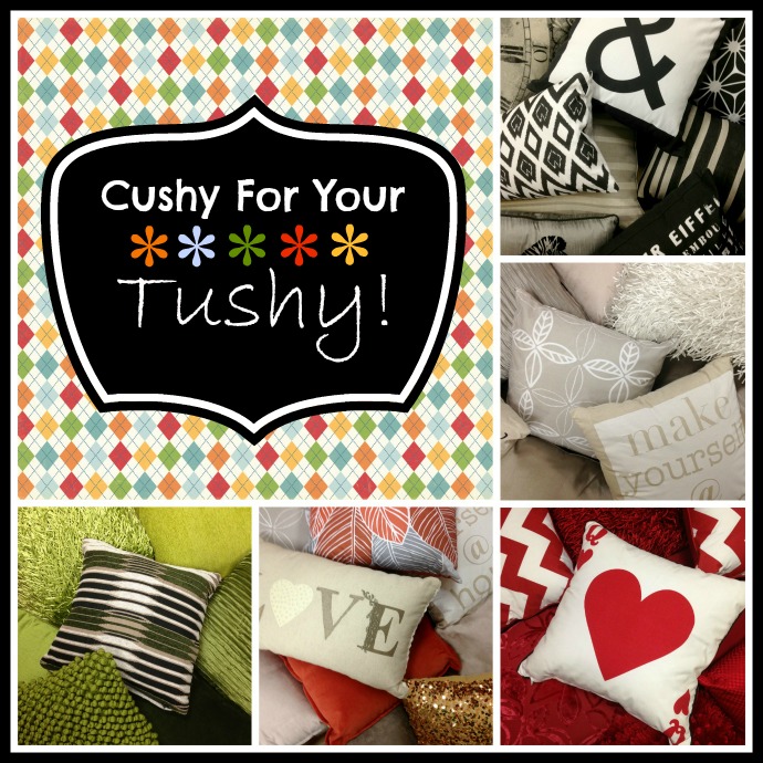 All of these cushions are available in store and online and