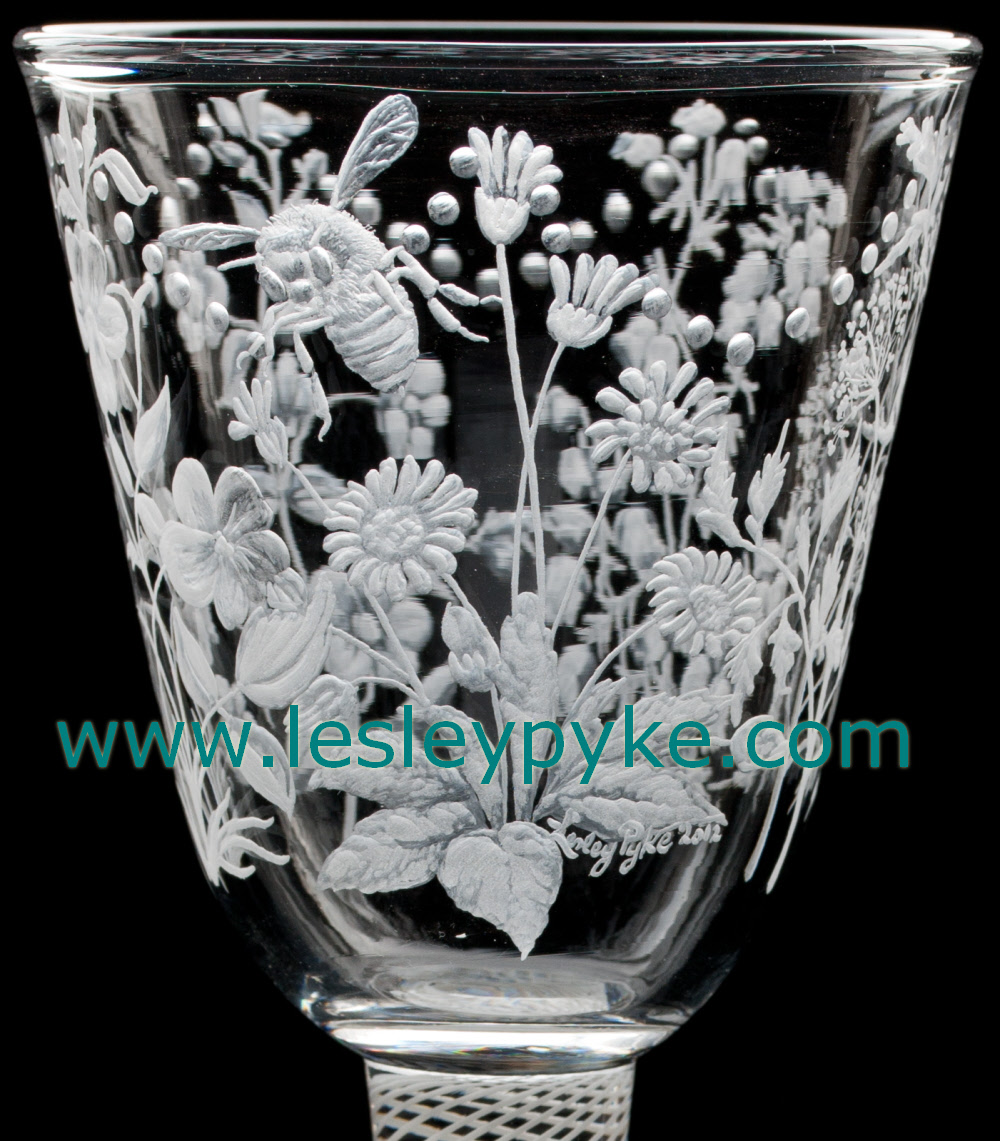 Lesley Pyke Glass Engraving and Life A busy 'ol autumn in Lesley's