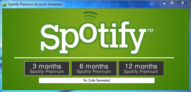 Free Spotify Premium Code Generator - No Download Required - wide 2