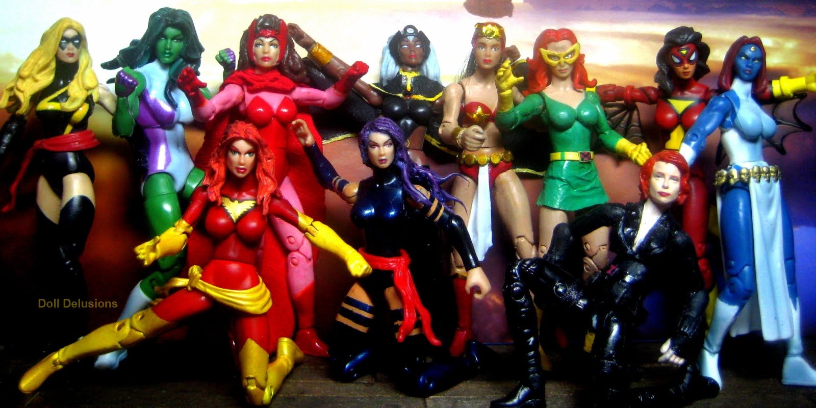 female marvel action figures