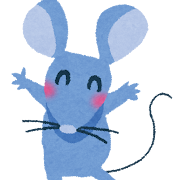 ネズミのイラスト・子年