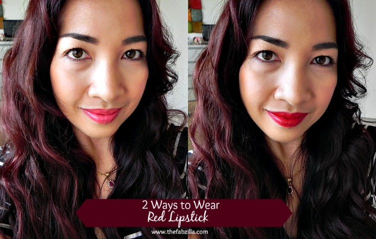 how to wear red lipstick, best red lipstick, burberry lip cover soft satin lipstick ruby